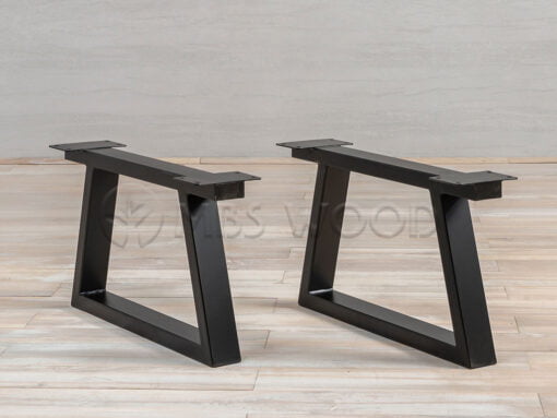 Metal Legs for cofee tables X-Shape Black